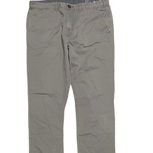 Bullhead 36X32 Gray Khakis Pant Slim